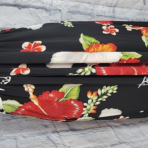 STEVEN WEAR DESIGNED BY HAWAII Tropical Floral Maxi Dress Small - Picture 4 of 11